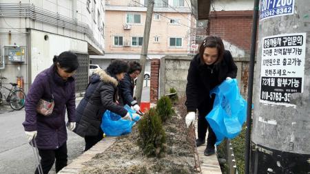 영화동 주민과 함께하는 손님맞이 대청소 실시